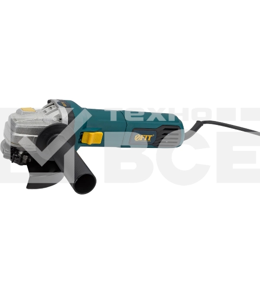 Углошлифовальная машина FIT AG-125/810, 810 Вт, 5000-12000 об/мин, БсК 125 мм, 2,2 кг, мал., регулир.оборотов, коробка