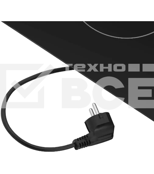 Комбинированная варочная панель HOMSair HG641VBK независимая, черный
