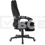 Кресло руководителя Бюрократ T-9950MSG-F Fabric черный Light-20, крестов. пластик, подст. для ног, фото17