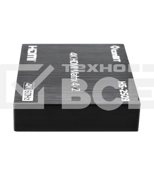 Матричный коммутатор HDMI IconBIT HS-2509 4x2, поддержка 4К60
