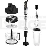 Блендер погружной Rondell RDE-1303 1800Вт черный/нержавеющая сталь, фото3