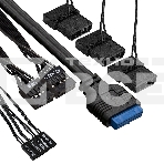 Компьютерный корпус Miditower ExeGate EVO-9205-NPX700 (ATX, БП 700NPX с вент. 12 см, с окном, 1*USB+1*USB 3.0, аудио, 3 вент. 12см с RGb подсветкой), фото2