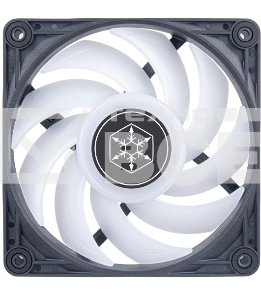 Вентилятор для корпуса Silverstone VISTA 120 ARGb черный, 120 мм, 2000 об/мин, 30.6 дБ, 4 pin