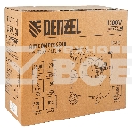 Компрессор воздушный Denzel DK1500/50,Х-PRO (58064) 1,5 кВт, 230 л/мин, 50 л, фото4