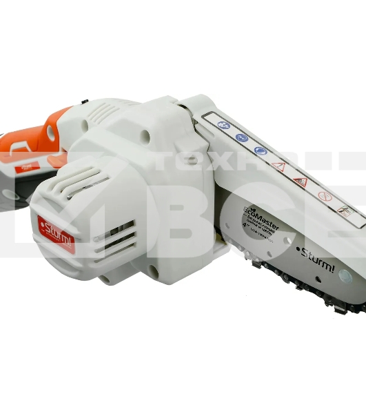 Цепная пила Sturm! CSC1204 аккум. дл.шины:4'(10cm) 1аккум. 2Ач ЗУ