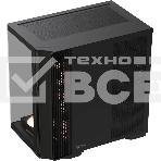 Компьютерный корпус Formula V Line Crystal Z7 PA Black, ATX, TYPE-C*1, USB3.0*1, Front+Side Glass, SIDE 3x PERFORMANCE ARGB, REAR 2x PERFORMANCE ARGB, фото6