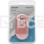 Мышь беспроводная A4Tech Fstyler FG20 розовый, 2000 dpi, радиоканал, USB, кнопки - 4, фото3