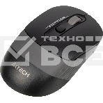 Мышь беспроводная A4Tech Fstyler FG10S черный/серый, 2000 dpi, радиоканал, USB, кнопки - 4, фото5