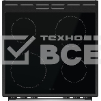 Плита электрическая Gorenje GEC6A11SG серый, конфорок 4 электрических, духовка 65 л, 60 см x 85 см x 60 см, фото7