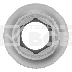 Головка торцевая Stels 11 мм, 6-гранная, CrV, под квадрат 1/2', фото4