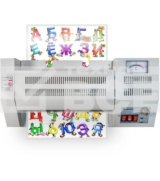 Ламинатор Гелеос ЛМ A4 Про, 4 вала, А4, 250мкм, 620 мм/мин