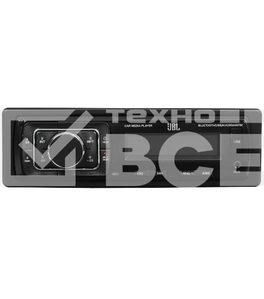 Автомагнитола JBL Celebrity 150, 1 DIN, Bluetooth, USB Type-A, AUX, съёмная панель