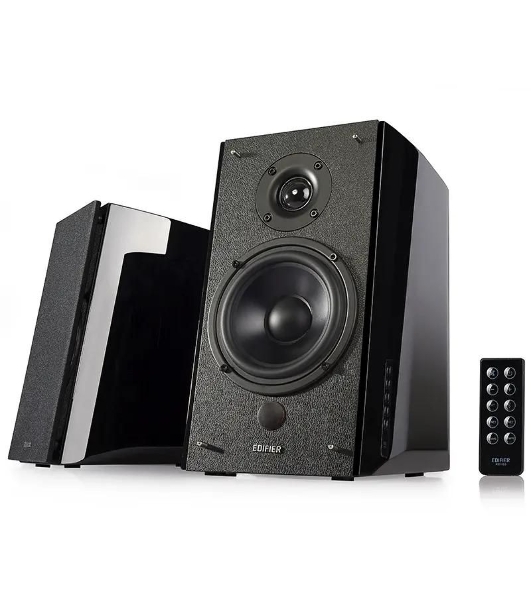 Акустическая система Edifier R2000DB черный 24Wx2 + 36Wx2, 50 Гц - 20 кГц, пульт ДУ