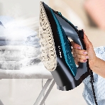 Утюг Endever DELTA-234 черный/лазурно-синий, 2400 Вт, 35 г/мин, 145 г/мин, 350 мл, фото4