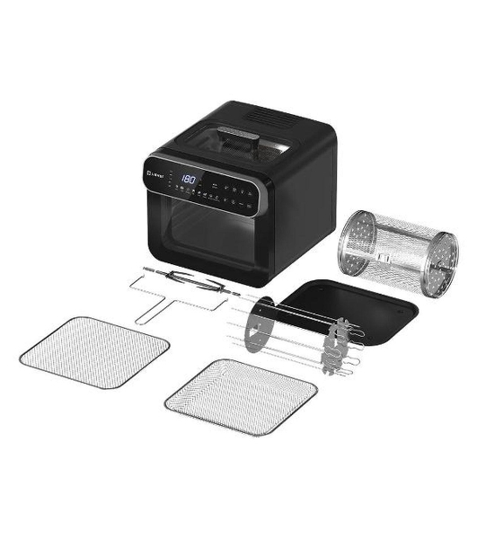 Аэрогриль Libhof AFZ-14 черный, 1600 Вт, 14 л, сенсор, 8 программ