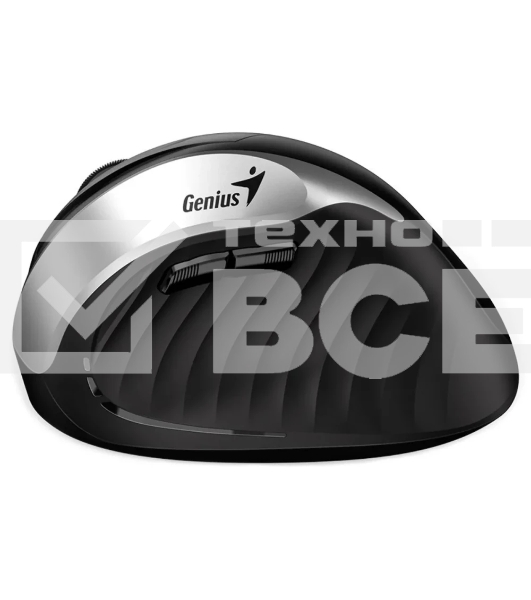 Мышь беспроводная Genius Ergo 8250S серебристый, 1600 dpi, радиоканал, USB, кнопки - 6