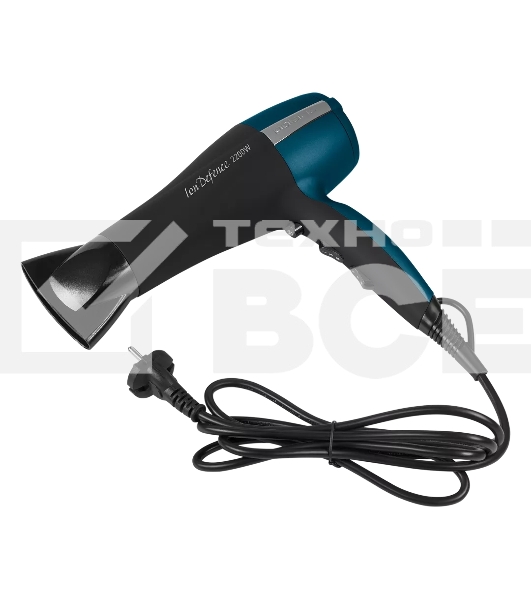 Фен Polaris PHD 2245Ti черный/бирюзовый 2200Вт