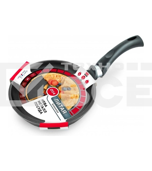 Сковорода блинная литая НЕВА-МЕТАЛЛ NG 6224