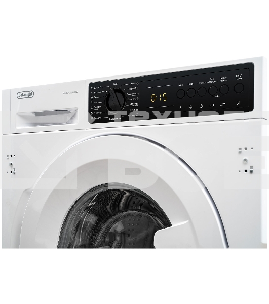 Стиральная машина встраиваемая DeLonghi DWMI 725 ISABELLA белый, загрузка фронтальная 7 кг, 1200 об/мин, класс: A+++