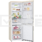 Холодильник LG GC-B459AEMW бежевый двухкамерный 234/110л морозилка снизу, фото6