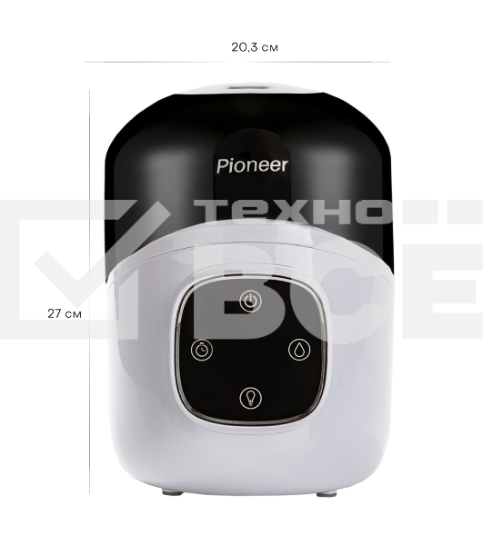 Увлажнитель воздуха Pioneer HDS32 белый/черный