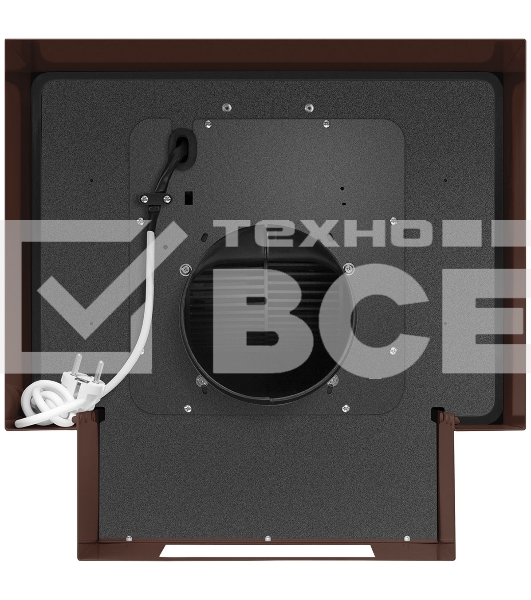 Вытяжка пристенная островная Maunfeld Bath 401 медный, 40 см, 1150 куб. м/ч, 52 дБ