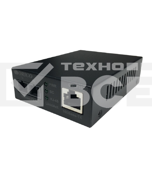 Медиаконвертер ORIGO OMCF15SC/A1A 100Base-TX/100Base-FX (SC), 1310 нм, одномод, до 15 км