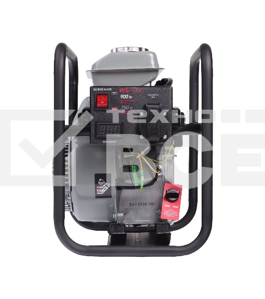 Электрогенератор бензиновый инверторный Победа ИГБ 1000, 0.9 кВт, 72 дБ, 12.3 кг