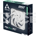 Вентилятор корпусной ARCTIC P14 Pro PST (белый) - retail (ACFAN00317A), фото2