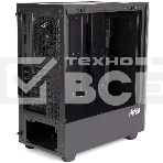 Компьютерный корпус Hiper PB81 черный без БП ATX 3x120мм 2xUSB2.0 2xUSB3.0 audio bott PSU, фото5