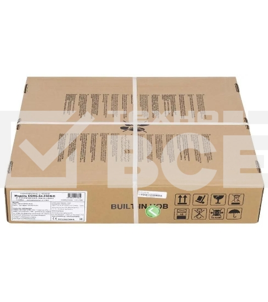 Газовая варочная панель Maunfeld EGHG.64.23CB/G, 4 конфорки, закаленное стекло, черный