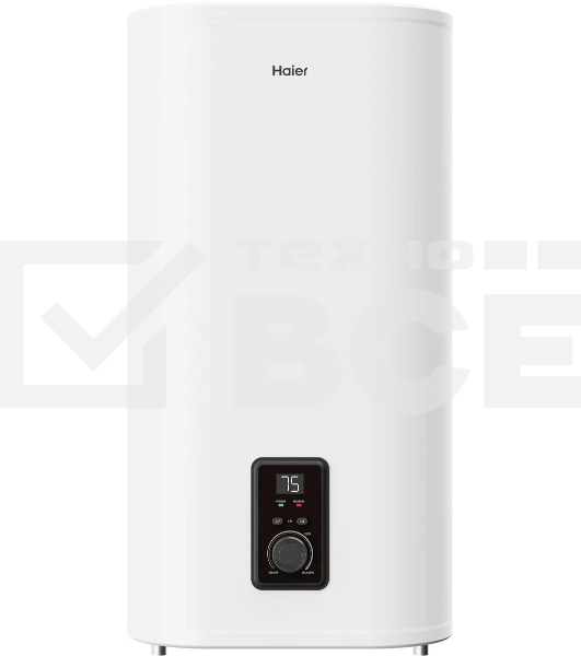 Водонагреватель Haier ES100V-F4 INOX 2кВт 100л электрический настенный, белый