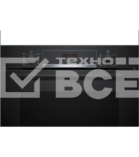 Духовой шкаф Bosch HBA534EB3 60 см, встраиваемый, электрический с конвекцией, объем 71 л