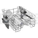 Встраиваемая посудомоечная машина GRUNDIG GSVP4051Q 7693808335, фото4