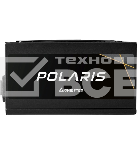 Блок питания Chieftec Polaris PPS-1050FC, 1050Вт, 80 PLUS Gold, 140мм, модульный, черный