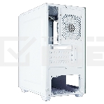 Корпус Ginzzu CL640 mATX FAN 4*12FRGb передняя панель Сетка Белый, фото4