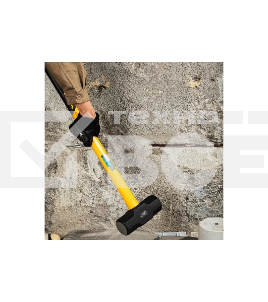 Кувалда Deli DL6914 5400гр Рукоятка из высокопрочного стекловолокна