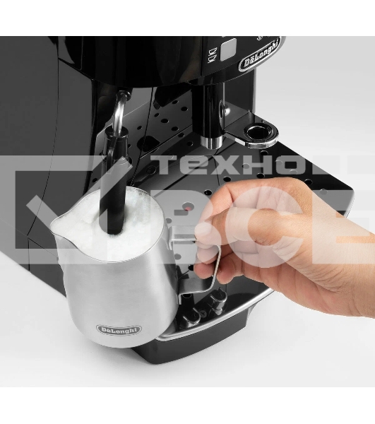 Кофемашина автоматическая DeLonghi ECAM 22.114B черный, исп. кофе - молотый/зерновой, 1.8 л, 1450 Вт, 15 бар