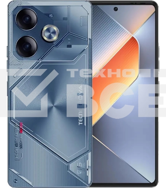 Смартфон Tecno POVA 6 LI7, 12/256Gb, синий