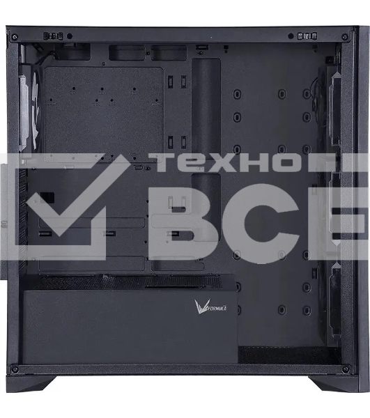 Компьютерный корпус Aerocool / Formula TimberLine T0 черный без БП mATX 6x120mm 6x140mm 2xUSB3.0 audio