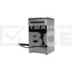 Плита комбинированная Kraft KF-FSK5302ES серый, конфорок 4 газовых, духовка 58 л, 50 см x 85.5 см x 55 см, фото3