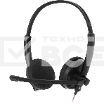 Наушники с микрофоном Oklick/Оклик HS-L900 черный 1.8м накладные оголовье, фото 1