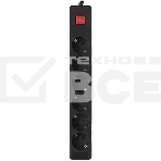 Сетевой фильтр Sven Optima 5,0 м (6 розеток с защитными шторками) черный, цветная коробка, фото7