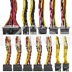 Блок питания ExeGate UN800, 800W, (ATX, SC, 12cm fan, 24pin, 2x(4+4)pin, 2xPCI-E, 5xSATA, 3xIDE, кабель 220V 1,8м с защитой от выдергивания), фото10