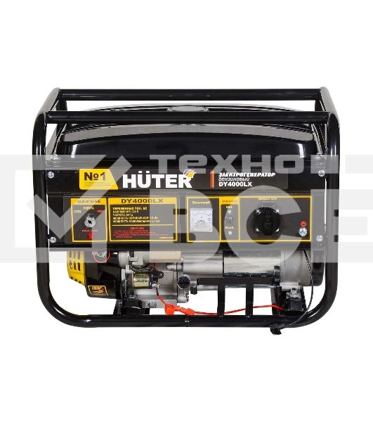 Электрогенератор бензиновый Huter DY4000LX, 3.3 кВт, 68 дБ, 42.2 кг