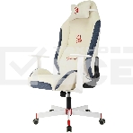 Кресло игровое A4Tech Bloody GC-830 белый, с подголов. крестов. пластик белый, пластик черный/белый, фото6
