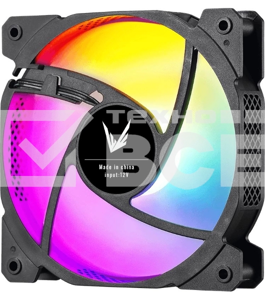 Вентилятор для корпуса Aerocool / Formula Cosmic 14BK ARPW ARGB черный, 140 мм, 1300 об/мин, 25.6 дБ, 4 pin