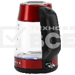 Чайник электрический Polaris PWK 1760CGL 1.7 л, 2150 Вт, красный, фото5