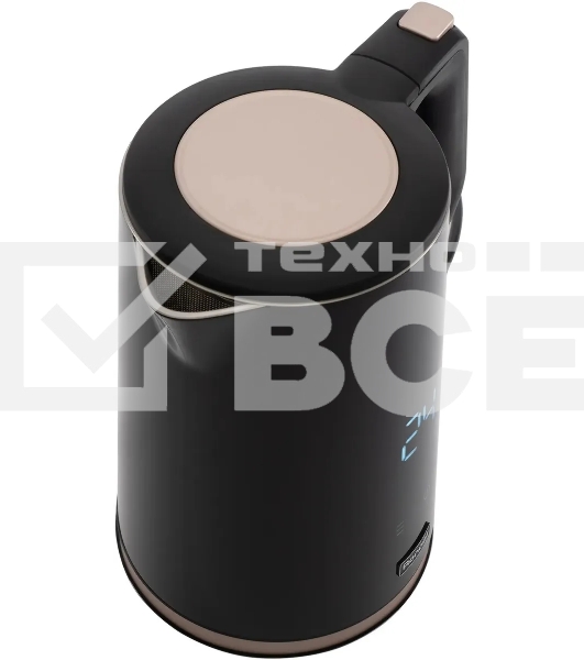 Чайник электрический Rondell RDE-1007 (MC) 1,7 л, 2200 Вт, чёрный