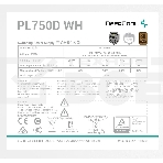 Блок питания Deepcool / GamerStorm PL750D WH (R-PL750D-FC0W-EU-V2), 750Вт, 80 PLUS Bronze, 120мм, белый, фото4